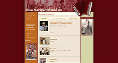 Desktop Screenshot of harmonikasok.hu